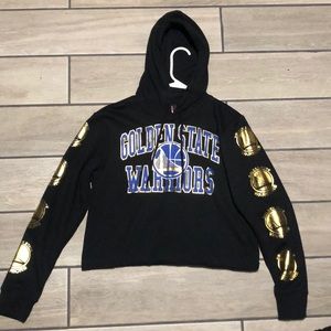 Golden State Warriors Sweatshirt w/ gold foil